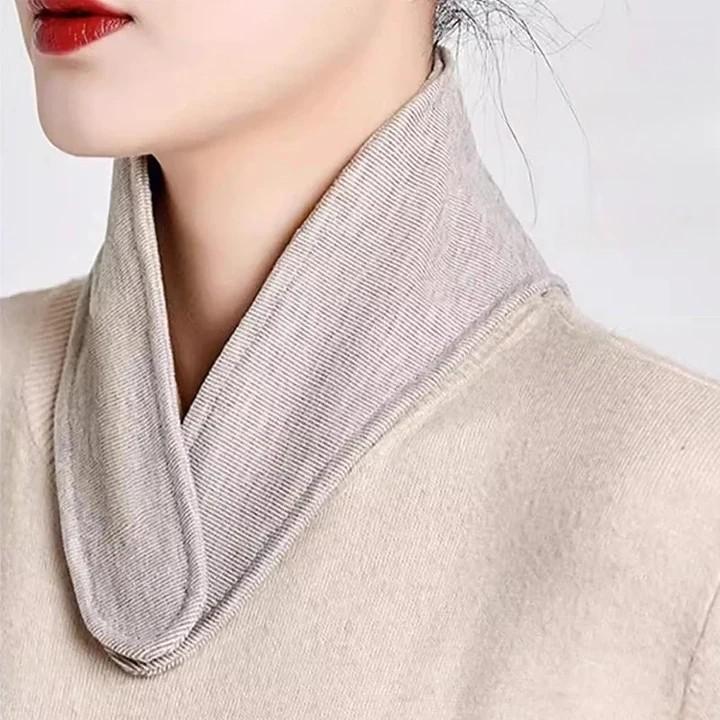 따뜻한 찜질로 목의 긴장을 풀어주는 핫팩 넥숄더 워머 목찜질 포켓형 목도리 머플러 넥워머
