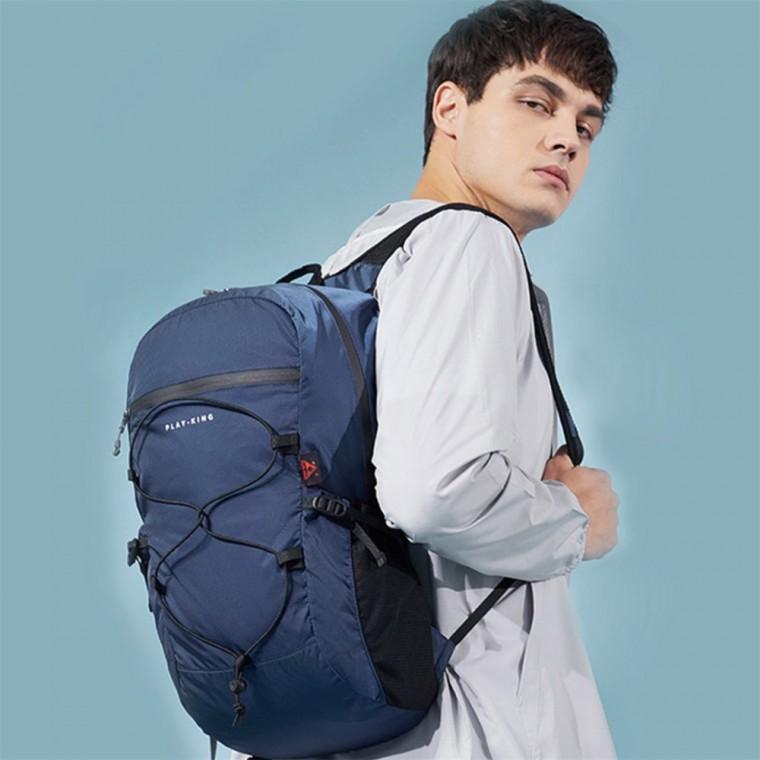 마운틴파크 폴딩 백팩 블루 폴딩 백팩 학생