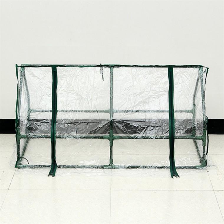 조립식 비닐하우스 삼각지붕 120cm 원예용비닐하우스