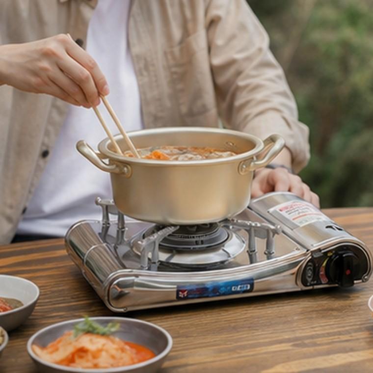 휴대용 올스텐 스테인리스 고화력 일반화구 가스렌지 본품 조리 가열용