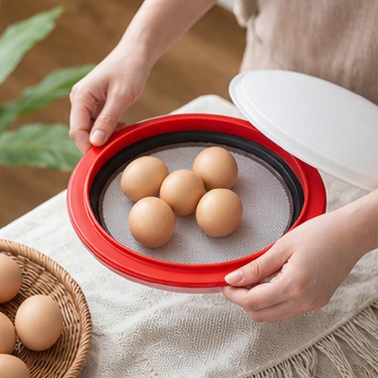 실리콘 메쉬 찜시트 원형 내열 논스틱 세척간편 시루밑 찜기 시트