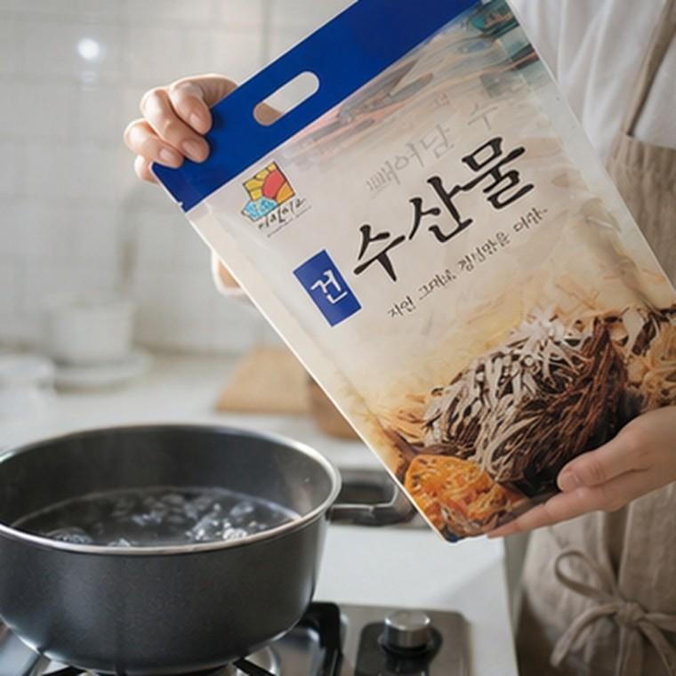 두절새우 소 1kg 국물용 볶음용 칼국수 해물탕 육수 건새우 선별
