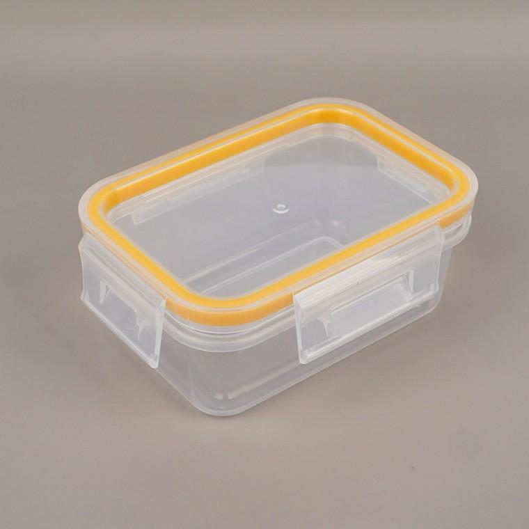 밀폐용기 직사각1호 투명반찬통 야채통 플라스틱용기 냉장고밀폐용기 음식보관용기