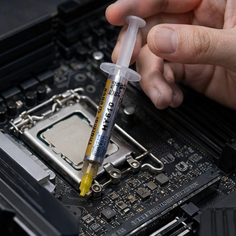 주사기 타입 써멀 구리스 3g CPU 그래픽카드 방열 작업 보조용