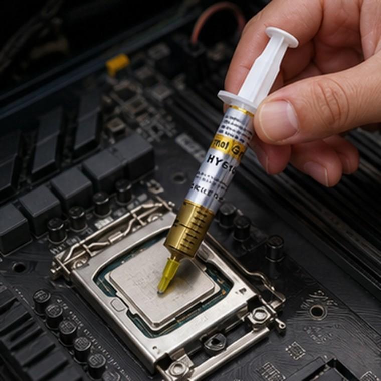 주사기 타입 써멀 구리스 10g CPU 그래픽카드 방열 냉각 보조