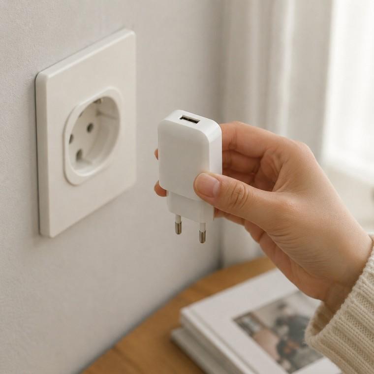 1포트 USB 충전기 5V 2A 화이트 급속충전 전원어댑터 가정용