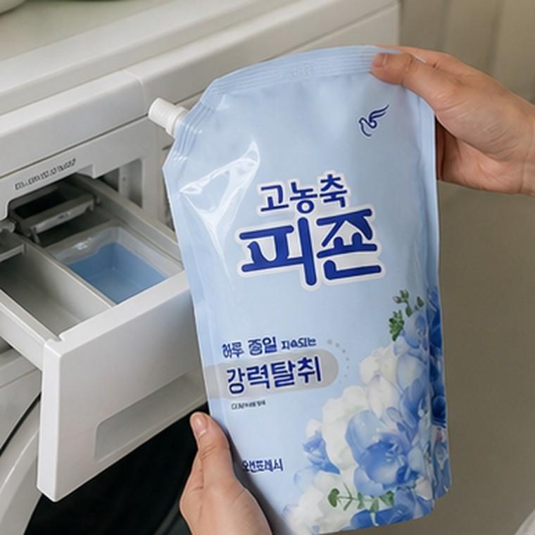 고농축 강력탈취 오션후레쉬 섬유유연제 1600mL 향기지속 정전기방지