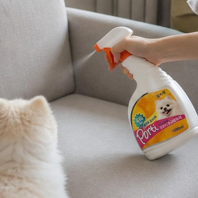 반려동물용 나노실버 항균 스프레이 탈취제 1000ml 베이비 파우더향