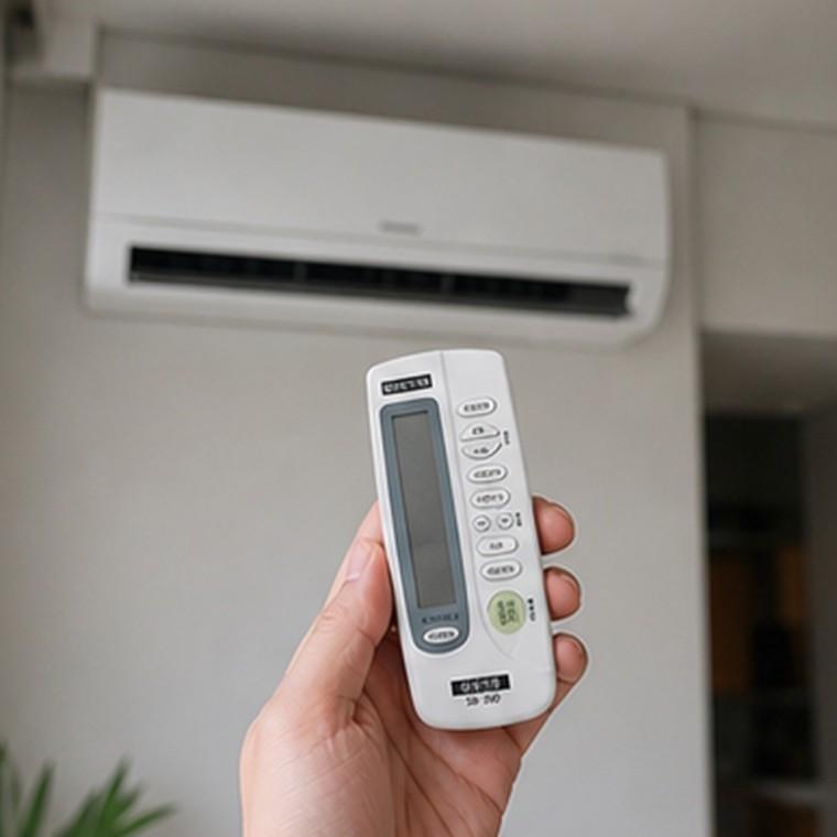 자동설정 냉난방기 겸용 에어컨 리모컨 벽걸이 스탠드 천장 일자형