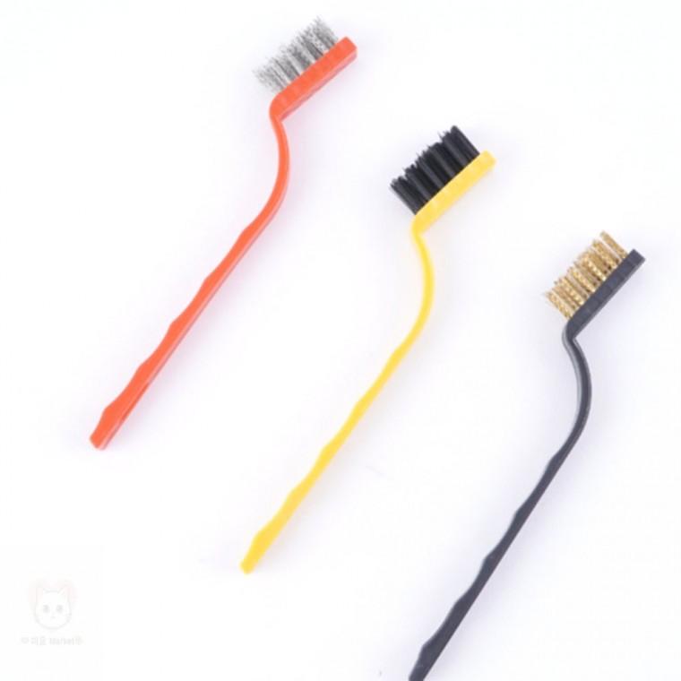 와이어 브러시 3p 철솔 청소솔