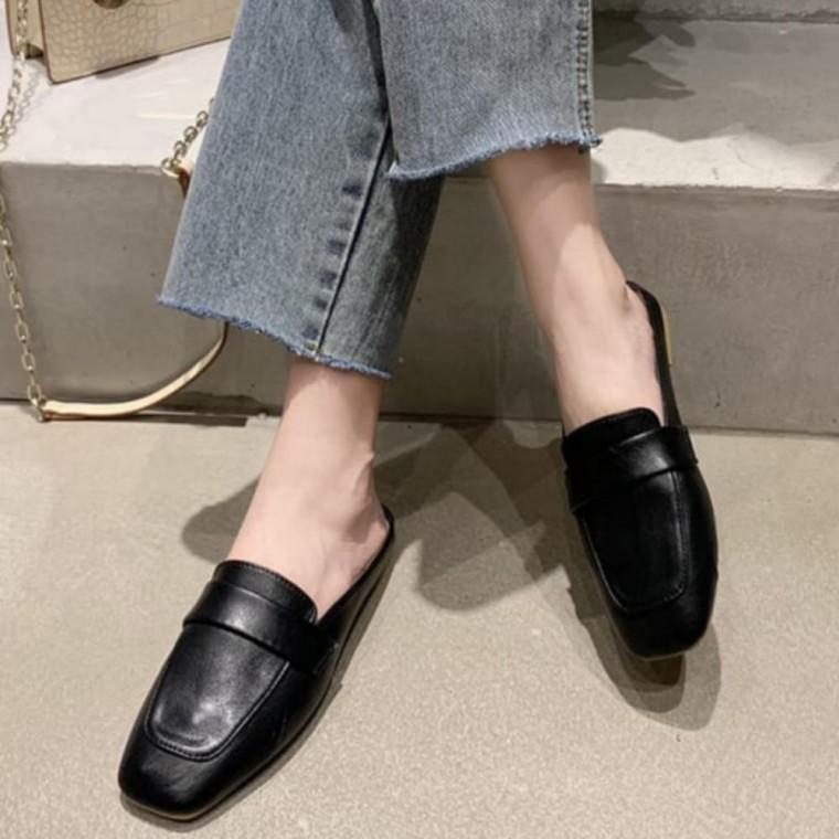 여성 데일리 블로퍼 단화 뮬 슬리퍼 로퍼 구두 신발