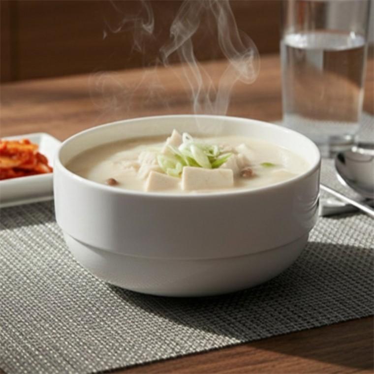 식당용그릇 병원용 국그릇 신형