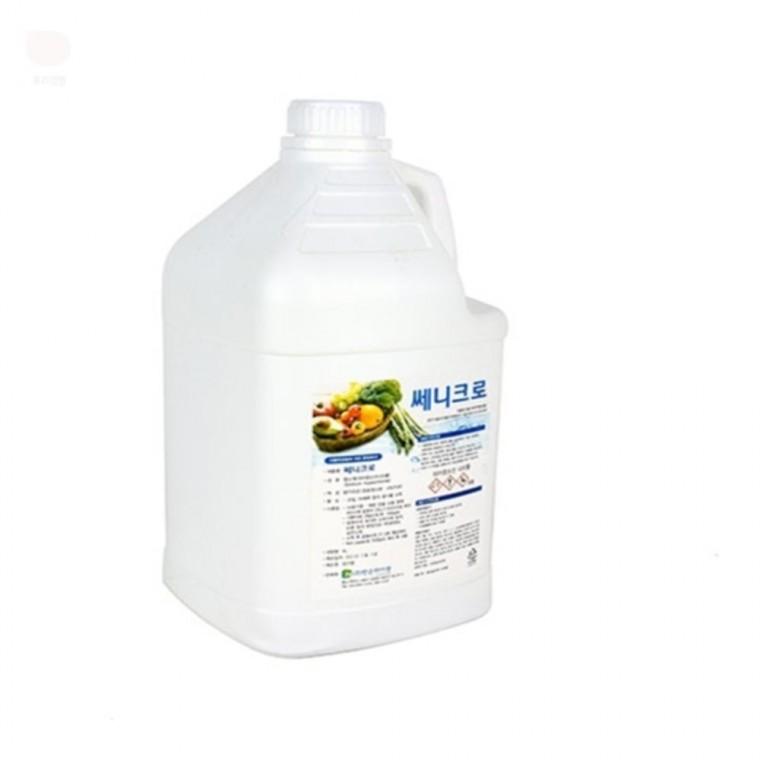 다용도 소독제 4L 야채소독액 주방기구소독 야채과일소독제