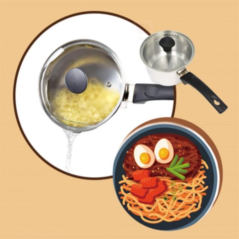 인덕션 라면냄비 인덕션물끓이는냄비 물끓이는냄비 손잡이라면냄비