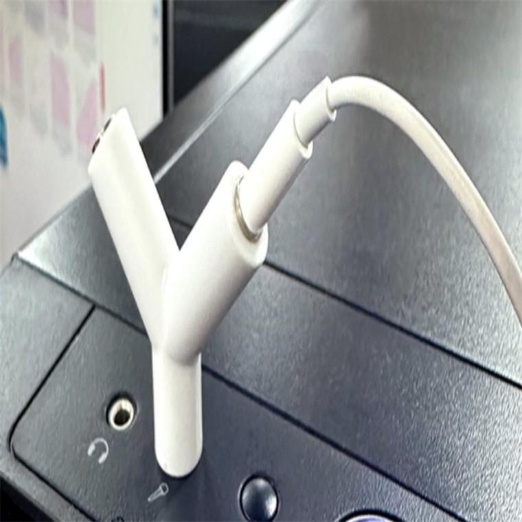 이어폰 Y잭 3.5mm Y케이블 이어폰분배기 게이밍이어폰y잭