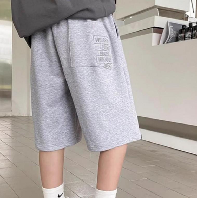 남아 와이드 포켓 반바지 5부 트레이닝 버뮤다 팬츠