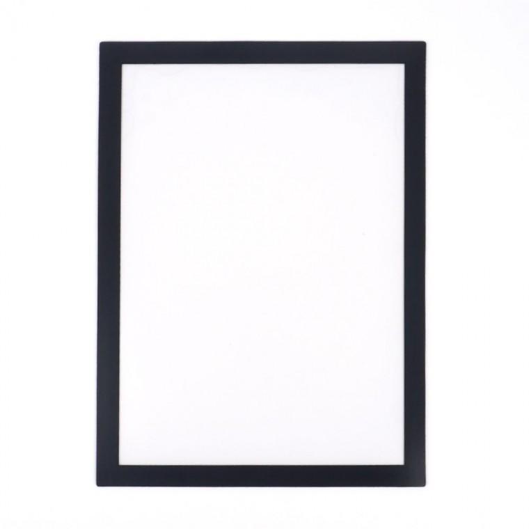 자석 프레임 A4 부착 포스터 게시 안내문 탈부착 문서 냉장고 PVC