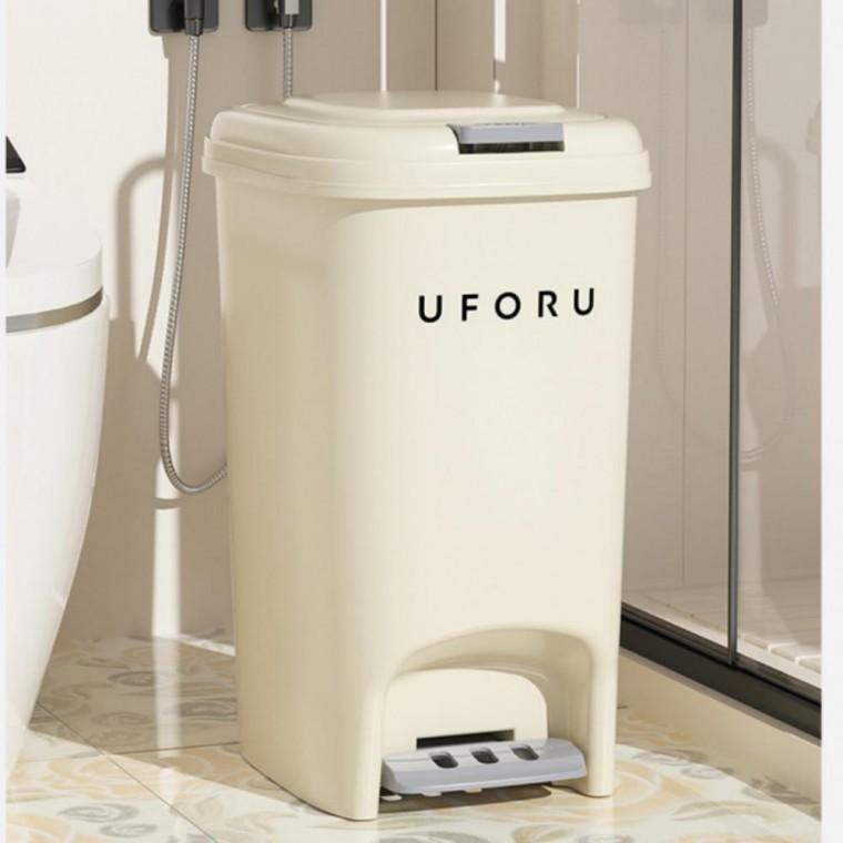 휴지통 분리수거함 대형 페달형 투버튼 쓰레기통 인테리어