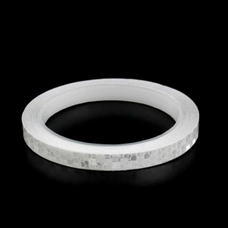 반사 스티커 1cm x 8M (실버) 안전반사스티커 차량용반사스티커 화물차반사스티커 오토바이반사스티커 자동