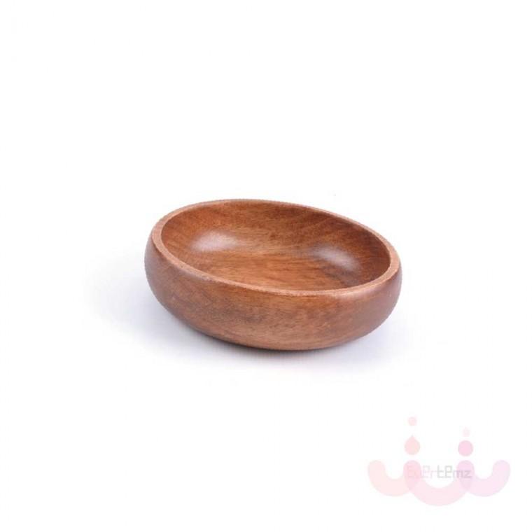 아카시아 원목 원형접시 원목그릇 우드볼 우드식기
