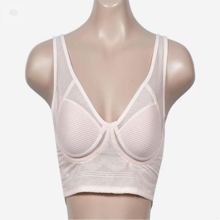 여름 런닝형브라 일체형 메쉬 등살 후크없는 브라 여름용브래지어 롱브라 여름브레이지어