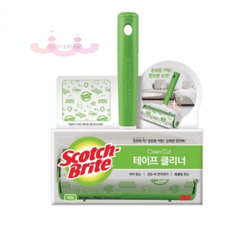 3M 테이프클리너 대형 청소롤 고양이 거실청소