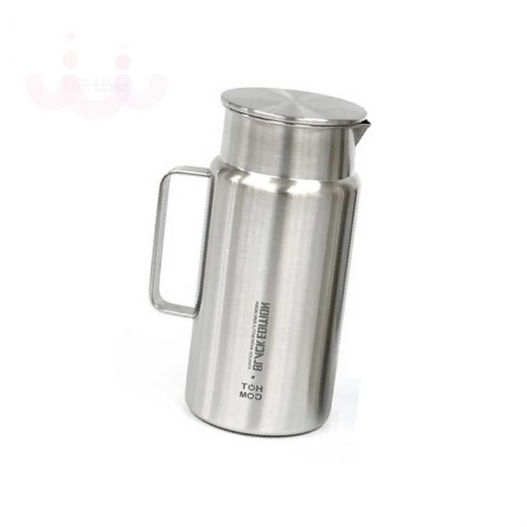 스텐 손잡이 물병 1.45L 냉장고물병 손잡이물병 보리차물병