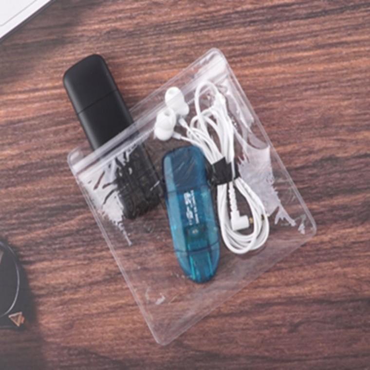 PVC 투명 파우치 포카 스티커 쥬얼리 미니 파우치 10p 악세사리파우치 주얼리파우치 소품파우치