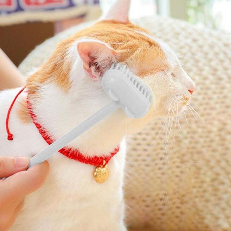 PET 고양이 브러쉬 미니 부분 빗 슬리커 그루밍 고양이빗 강아지빗 강아지브 고양이브