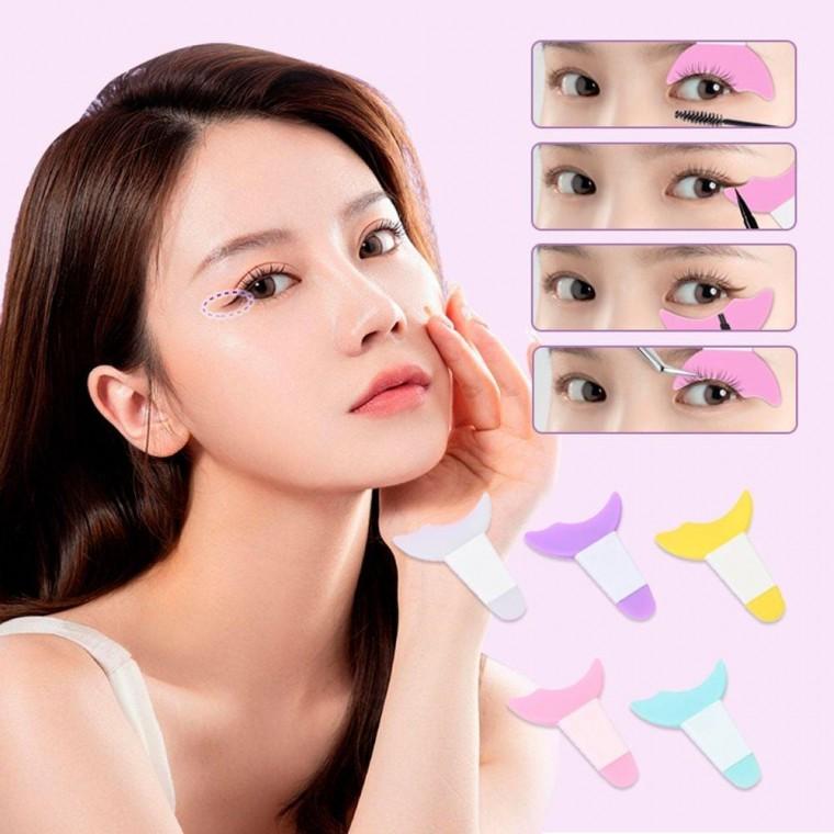 아이라인 그리기 마스카라 바르기 속눈썹 붙이기 도구 가드 메이크업 소품 뷰티 용품