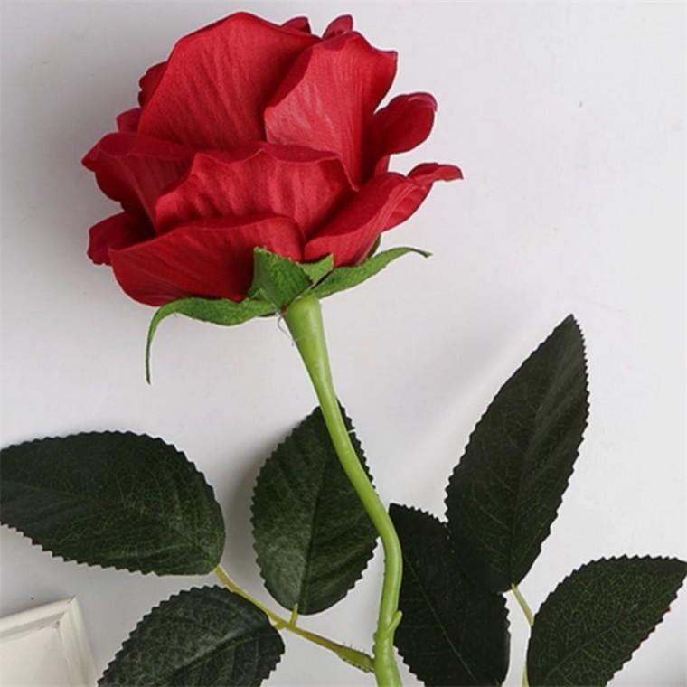 벨벳장미조화 조화장미꽃한송이 장미꽃한송이조화 장미조화한송이