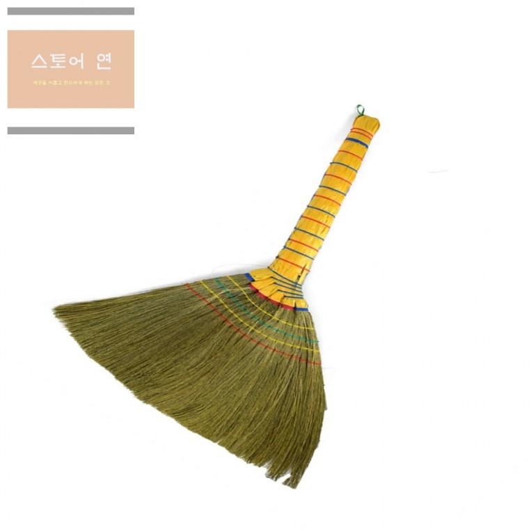 연은마트 고급 갈대빗자루 바닥청소갈대비 긴빗자루