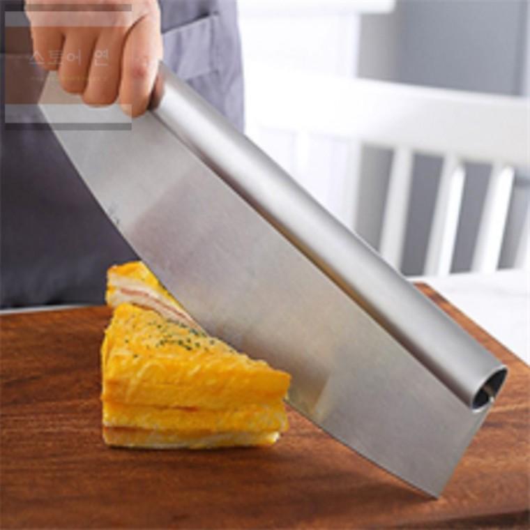 연은마트 와플 피자 케이크 반죽 컷팅 반달칼 제빵도구 커팅도구