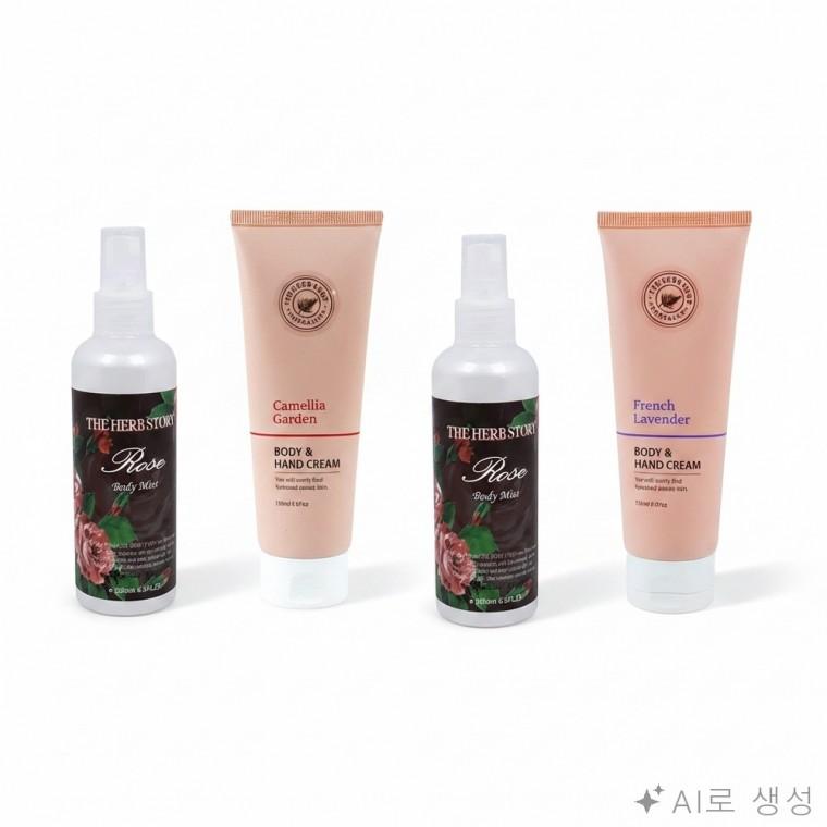 로즈 바디 케어 세트 인덜전트바디세트 바디로션바디세트 퍼퓸바디세트