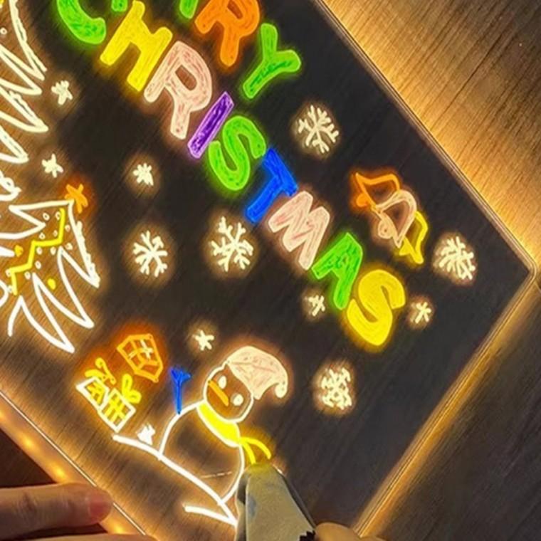 무드등 메모보드 15cm LED메모보드 아크릴무드등DIY 무드등led