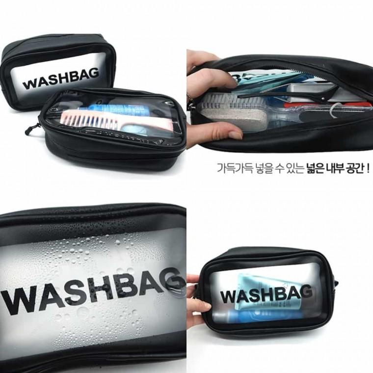 방수 세면도구 가방 블랙 물놀이방수가방 방수가방 수영장가방 방수백 수영복가방