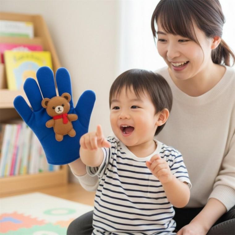 탈부착 인형놀이 손장갑 인형극인형 손인형극 아기인형놀이
