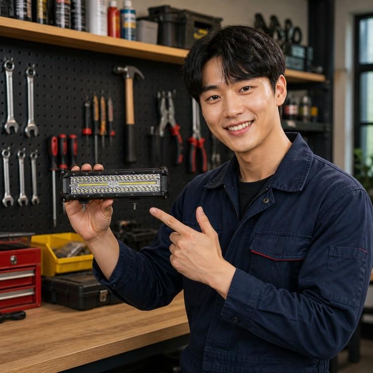 300W 12 인치 LED 써치라이트 차량용 트럭 SUV 조명