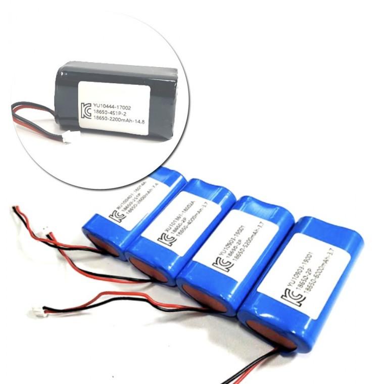 산업용 전자기기 보호회로 리튬이온 배터리 팩 2200mAh