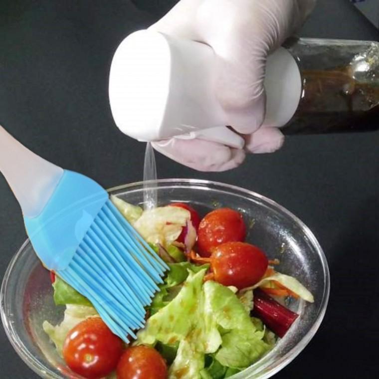 오일 브러쉬 포함 인체공학적 디자인 시즈닝 오일 스프레이 200ml