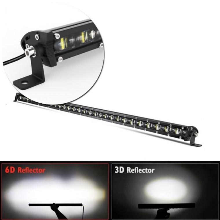 6D 리플렉터 바 타입 26 인치 120 와트 LED 써치라이트