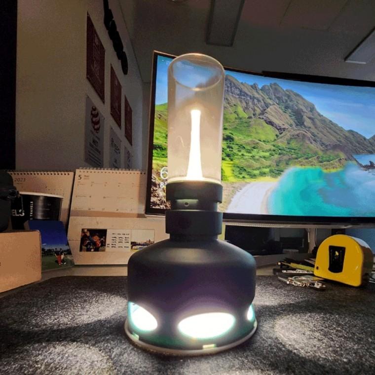 캠핑 아웃도어 USB 충전 듀얼 LED 랜턴
