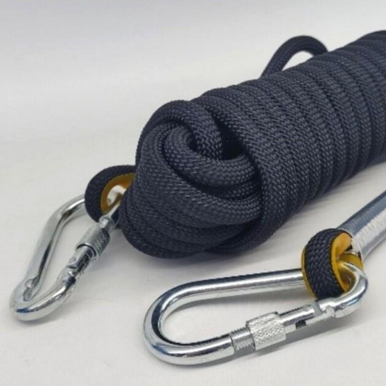 스트라이프 버클 로프 10mm 18m 블랙