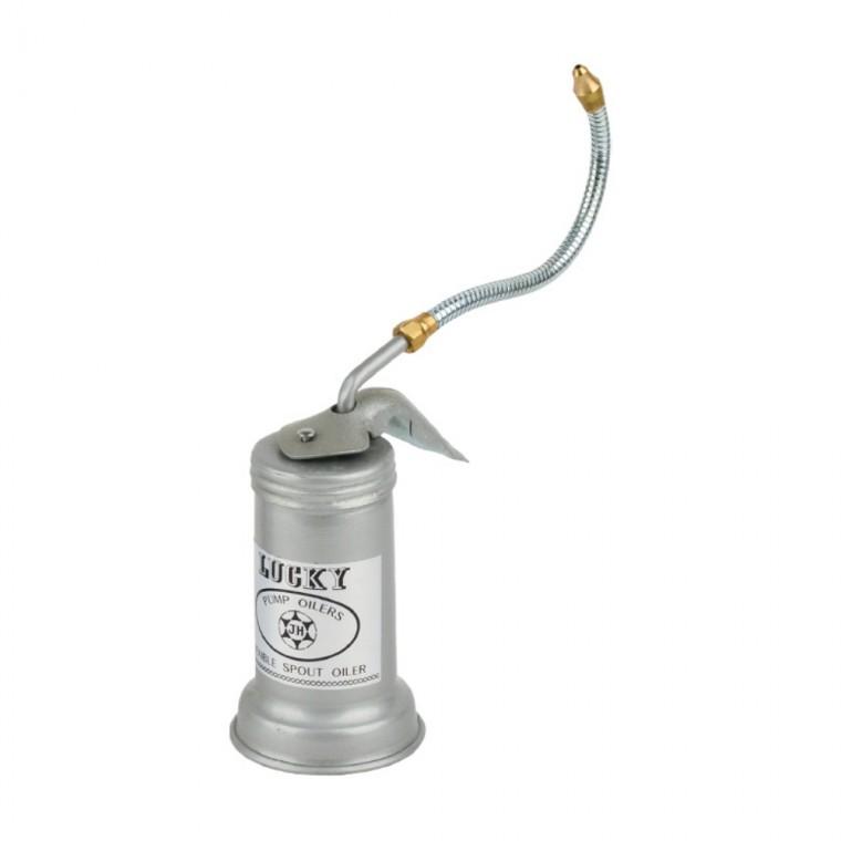 장비 유지보수 윤활 오일 주입 스큐류 캡 타입 파이프 195mm 650cc