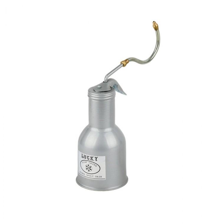 장비 유지보수 윤활 오일 주입 스큐류 캡 타입 파이프 195mm 450cc
