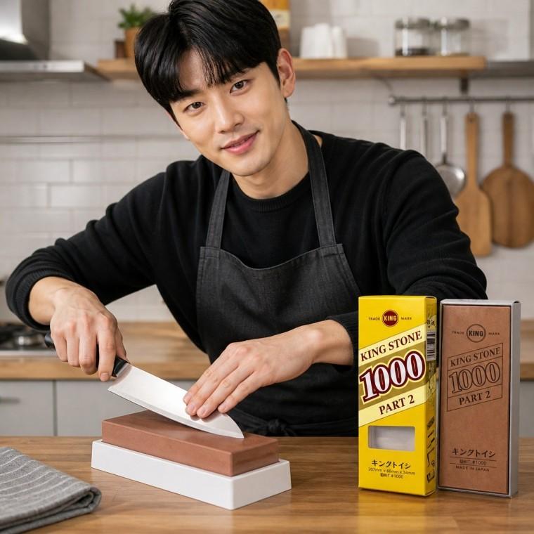 연마 칼갈이 1000 방 숫돌
