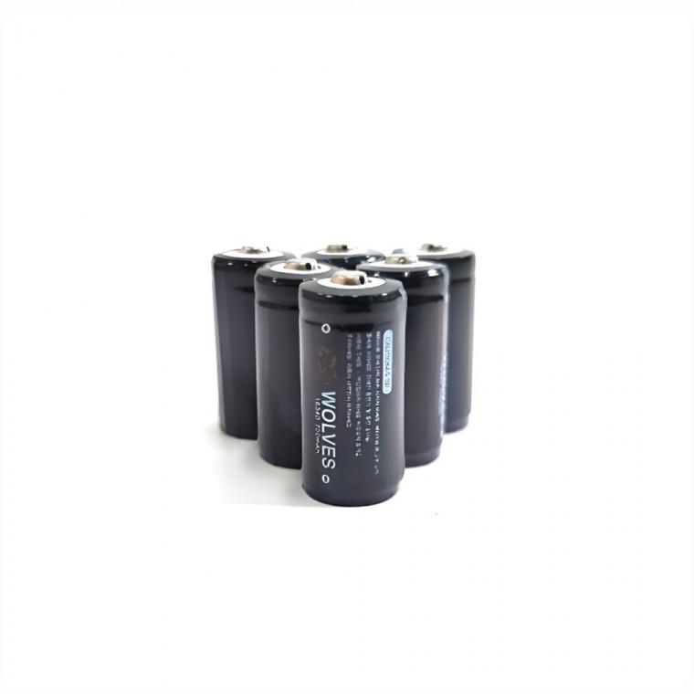 3.7V 리튬이온 700mAh 16340 배터리 보호회로 내장