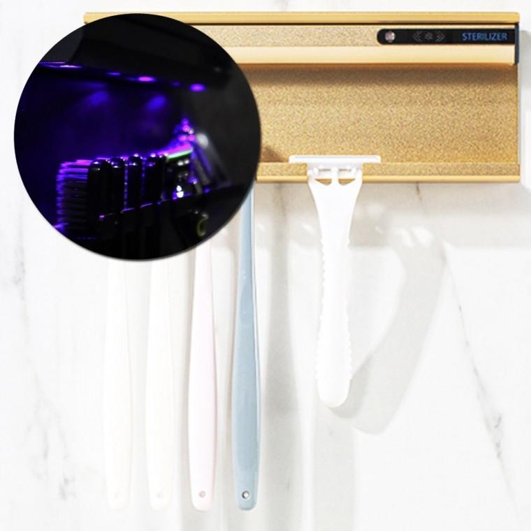 UV C LED 살균 C 타입 충전 무선 가정용 칫솔 면도기 살균기