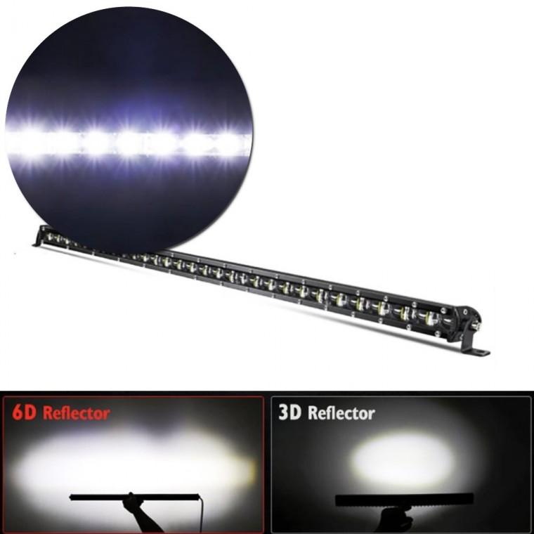 6D 리플렉터 바 32 인치 150 와트 LED 써치라이트 작업등