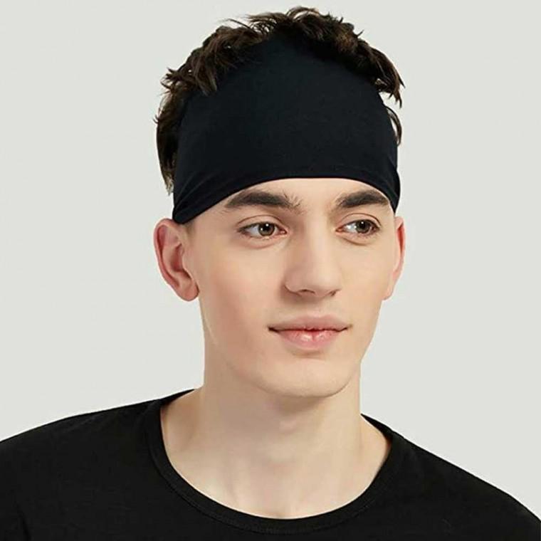 바이크 라이딩 런닝 와이드 헤어 밴드 스포츠 운동 용